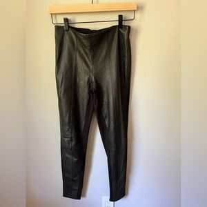 100% Genuine Leather Panel Pants